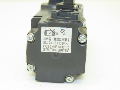 Mitsubishi HF-KP13B AC Servo Motor w/Brake 106V 3PH 100W 3000 RPM