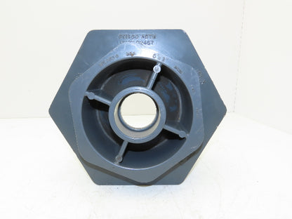 Ipex SCH 80 Reducer Bushing 8x6" + 6x2" PVC Slip Fittings Gray