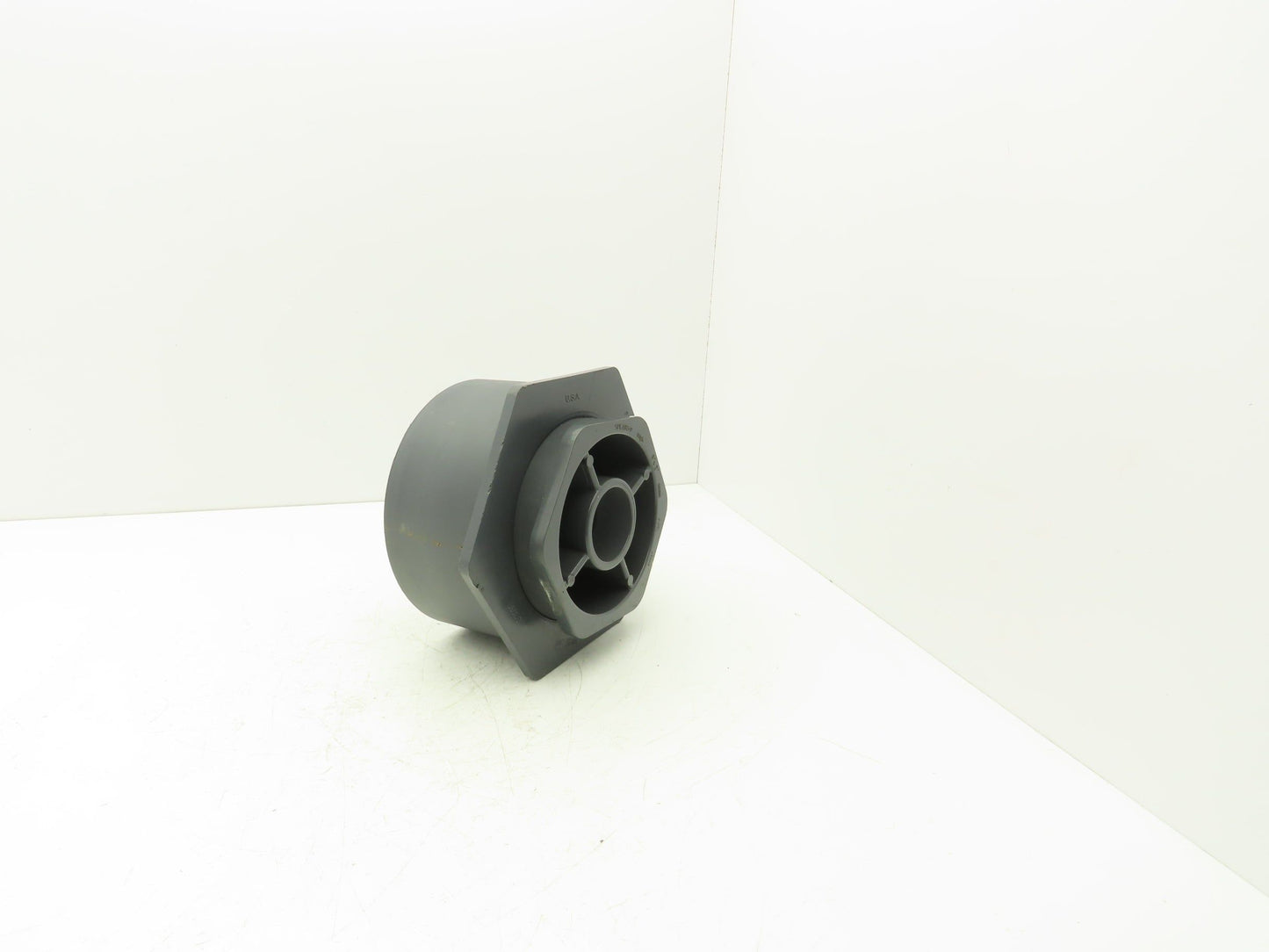 Ipex SCH 80 Reducer Bushing 8x6" + 6x2" PVC Slip Fittings Gray