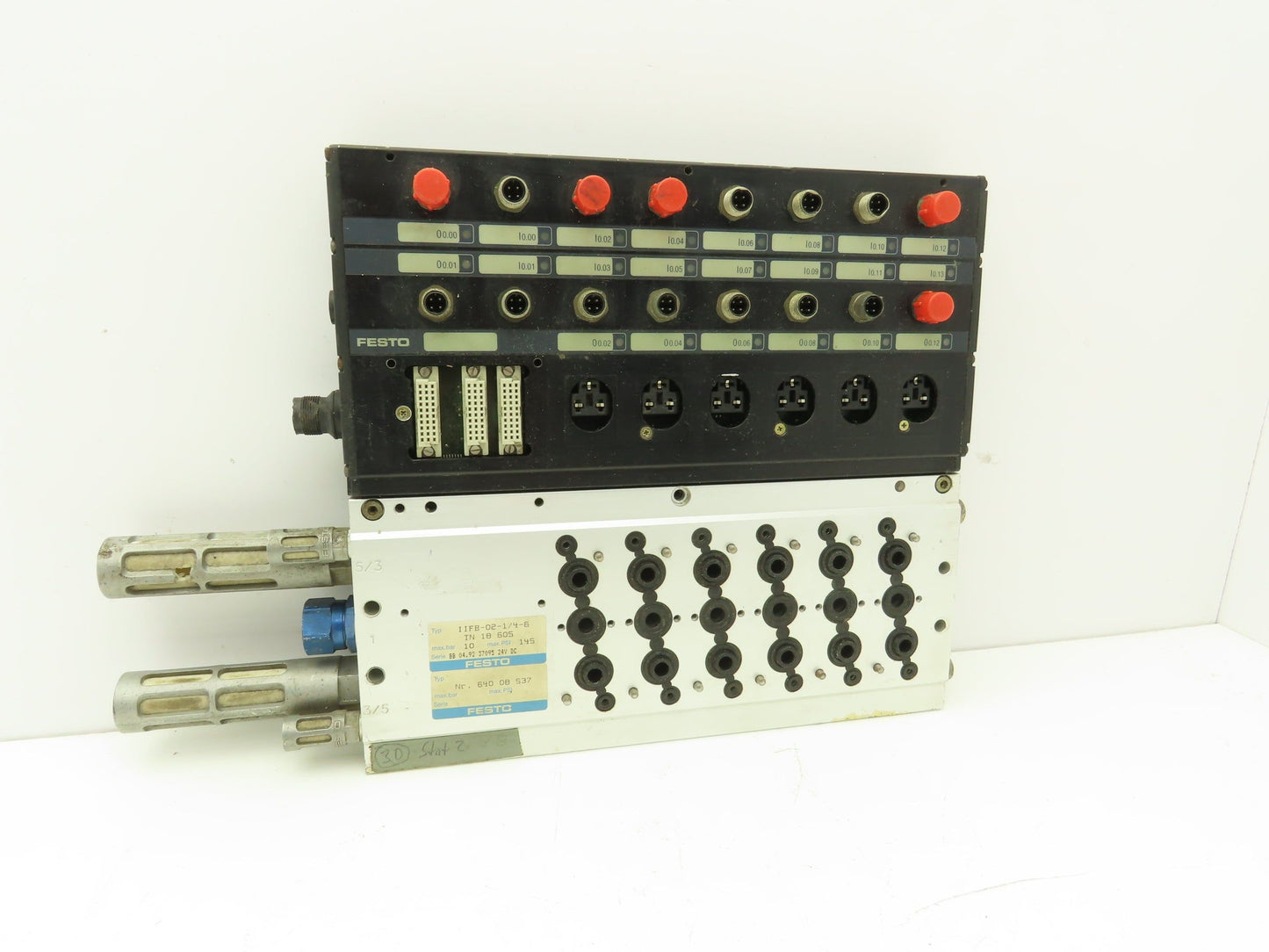 Festo IIFB-02-1/4-6 TN 18 605 Valve Terminal Manifold Fieldbus Connector 145psi