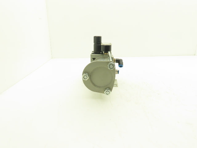 SMC VBA20A-03GN Booster Regulator 0-145psi With Gauges