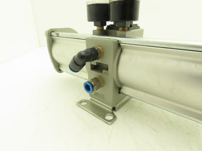 SMC VBA20A-03GN Booster Regulator 0-145psi With Gauges