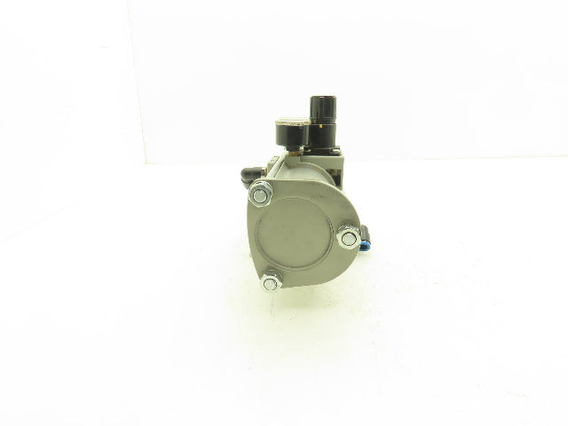 SMC VBA20A-03GN Booster Regulator 0-145psi With Gauges
