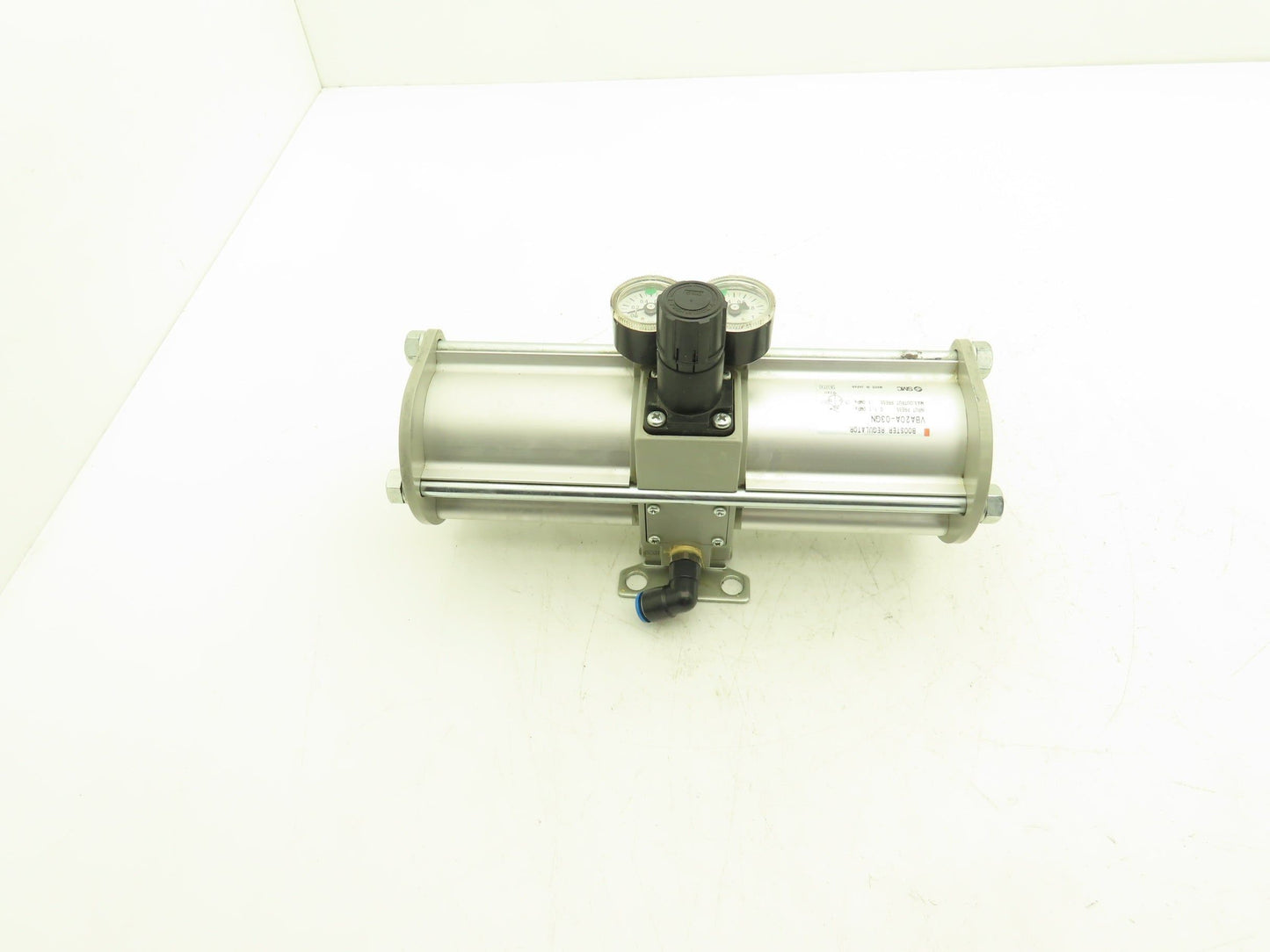 SMC VBA20A-03GN Booster Regulator 0-145psi With Gauges