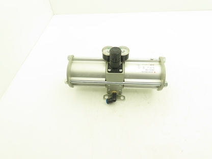 SMC VBA20A-03GN Booster Regulator 0-145psi With Gauges