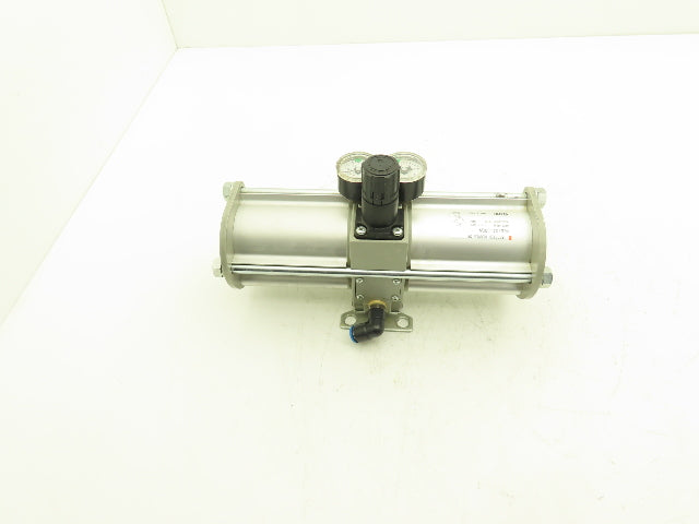 SMC VBA20A-03GN Booster Regulator 0-145psi With Gauges