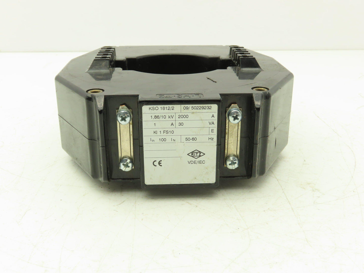 Ritz KSO 1812/2 Current Transformer 1.86/10kV 2000A 1A Kl 1FS10