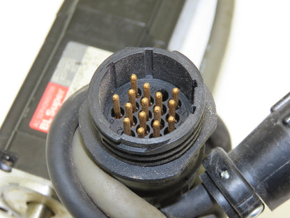 Sanyo Denki P30B04010PCKST AC Servo Motor 100W 3000rpm 100VAC 1Ph