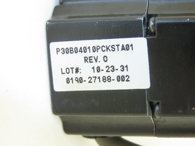 Sanyo Denki P30B04010PCKST AC Servo Motor 100W 3000rpm 100VAC 1Ph