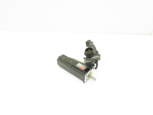 Sanyo Denki P30B04010PCKST AC Servo Motor 100W 3000rpm 100VAC 1Ph