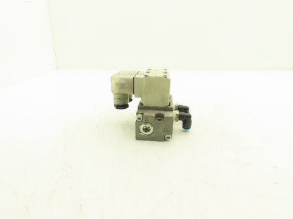 SMC Direct Operated 2 Port Solenoid Two Valve Manifold Assembly 1MPa 4mm Orifice