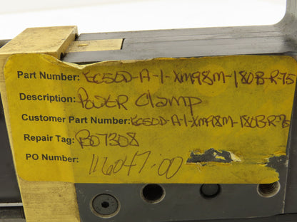 Norgren EC50D-A-1-XM98M-180B-R-75-10-0 Pneumatic Power Clamp 1/4" NPT EC50-XM98M