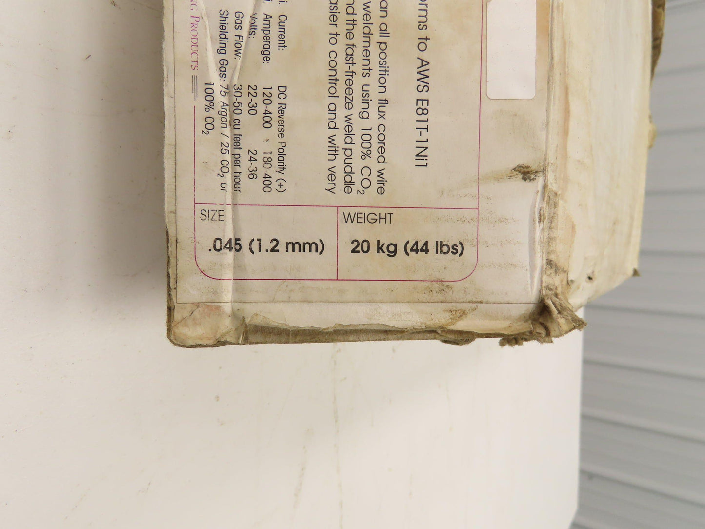 Eagle Alloys 8100T-1 FGS Flux Core MIG Welding Wire .045" x 44Lb Spool