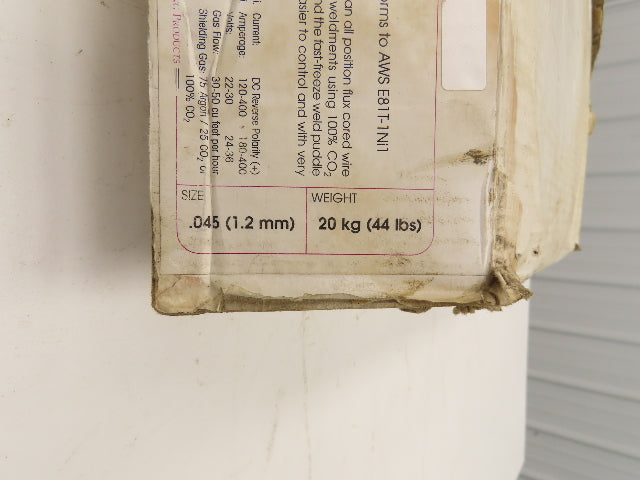 Eagle Alloys 8100T-1 FGS Flux Core MIG Welding Wire .045" x 44Lb Spool