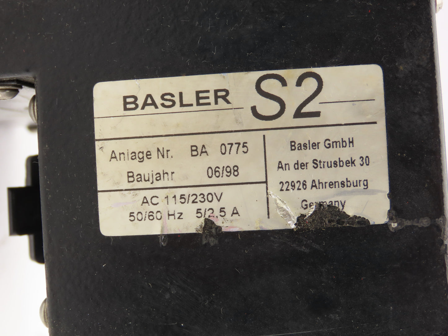 Basler S2dvd Vision System Optical Disc Scanner