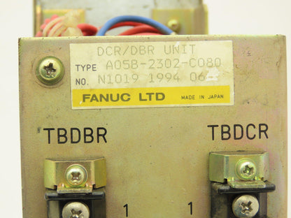 Fanuc A05B-2302-C080 Servo Drive Discharge DCR/DBR Unit