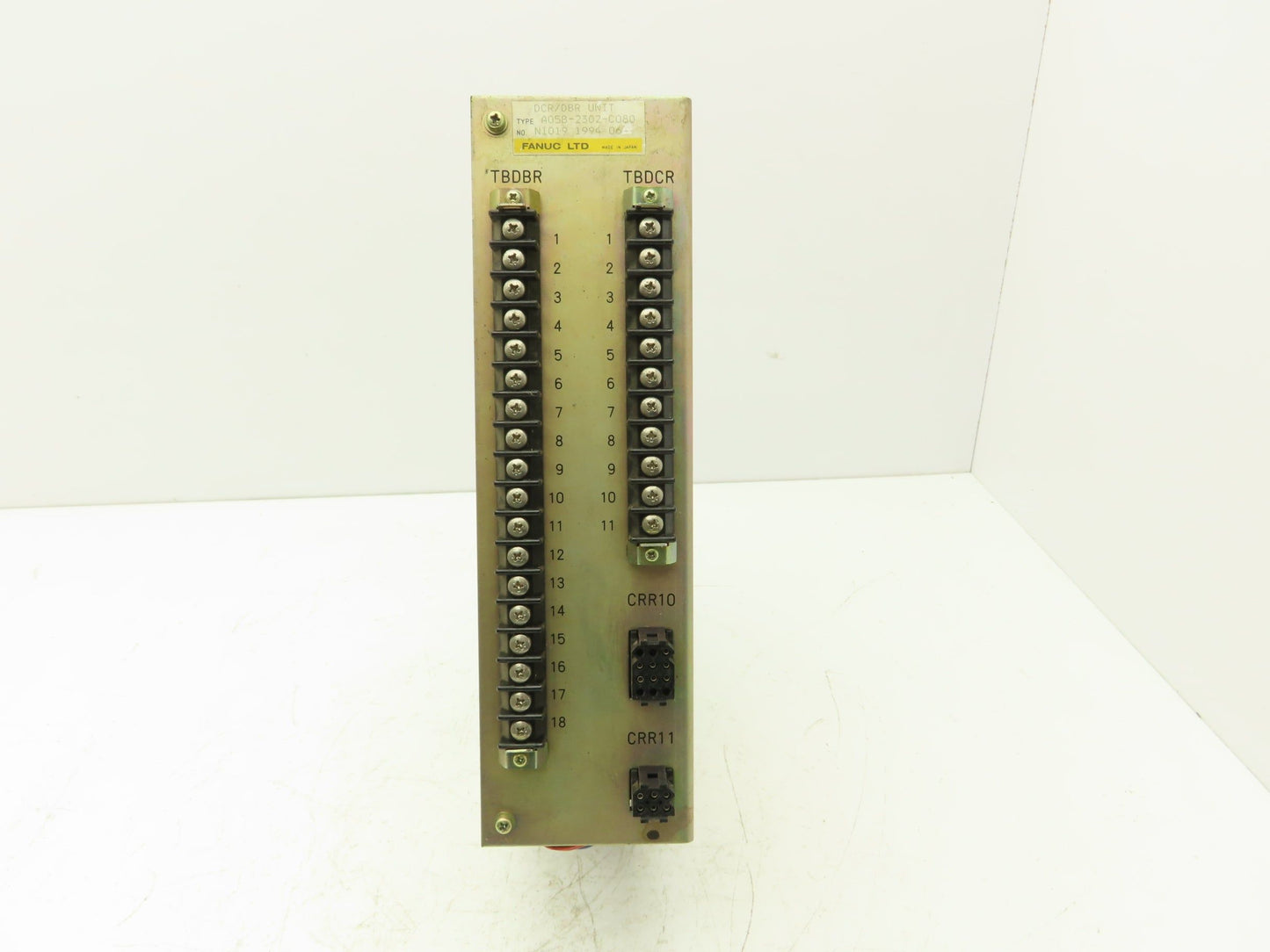 Fanuc A05B-2302-C080 Servo Drive Discharge DCR/DBR Unit