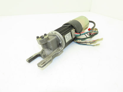 Yaskawa USASEM-02YRS11 AC Servo Motor 154W 3000rpm w/Encoder Right Angle Output
