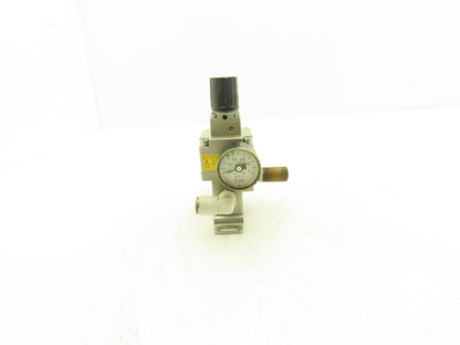 SMC VEX1333-02-BG Pneumatic Air Power Valve Precision Regulator 145psi w/Gauge