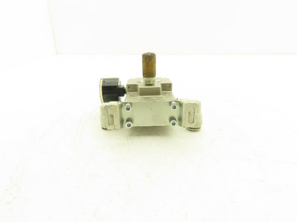 SMC VEX1333-02-BG Pneumatic Air Power Valve Precision Regulator 145psi w/Gauge