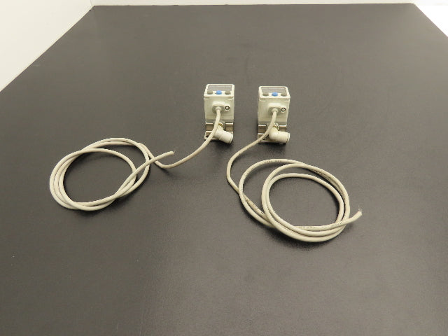 SMC ISE40A-W1-Y Digital Pressure Switch 12-24vdc 0-145psi Lot of 2