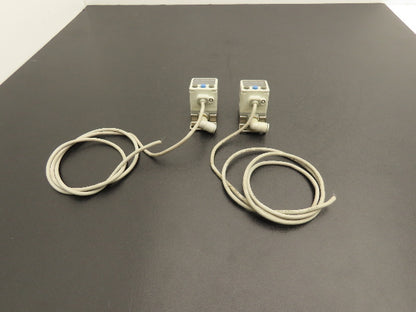 SMC ISE40A-W1-Y Digital Pressure Switch 12-24vdc 0-145psi Lot of 2