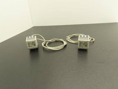 SMC ISE40A-W1-Y Digital Pressure Switch 12-24vdc 0-145psi Lot of 2