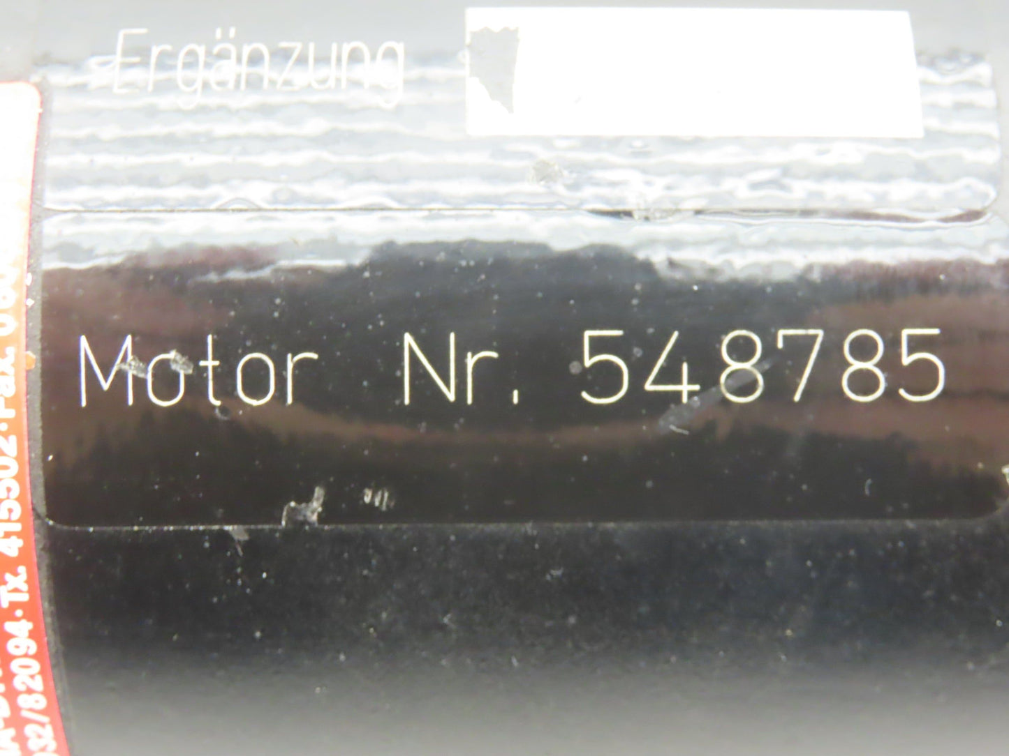 Perma-Drive 548785 DC Servo Motor 0.12kW 2400rpm 1.2 Amp w/Encoder