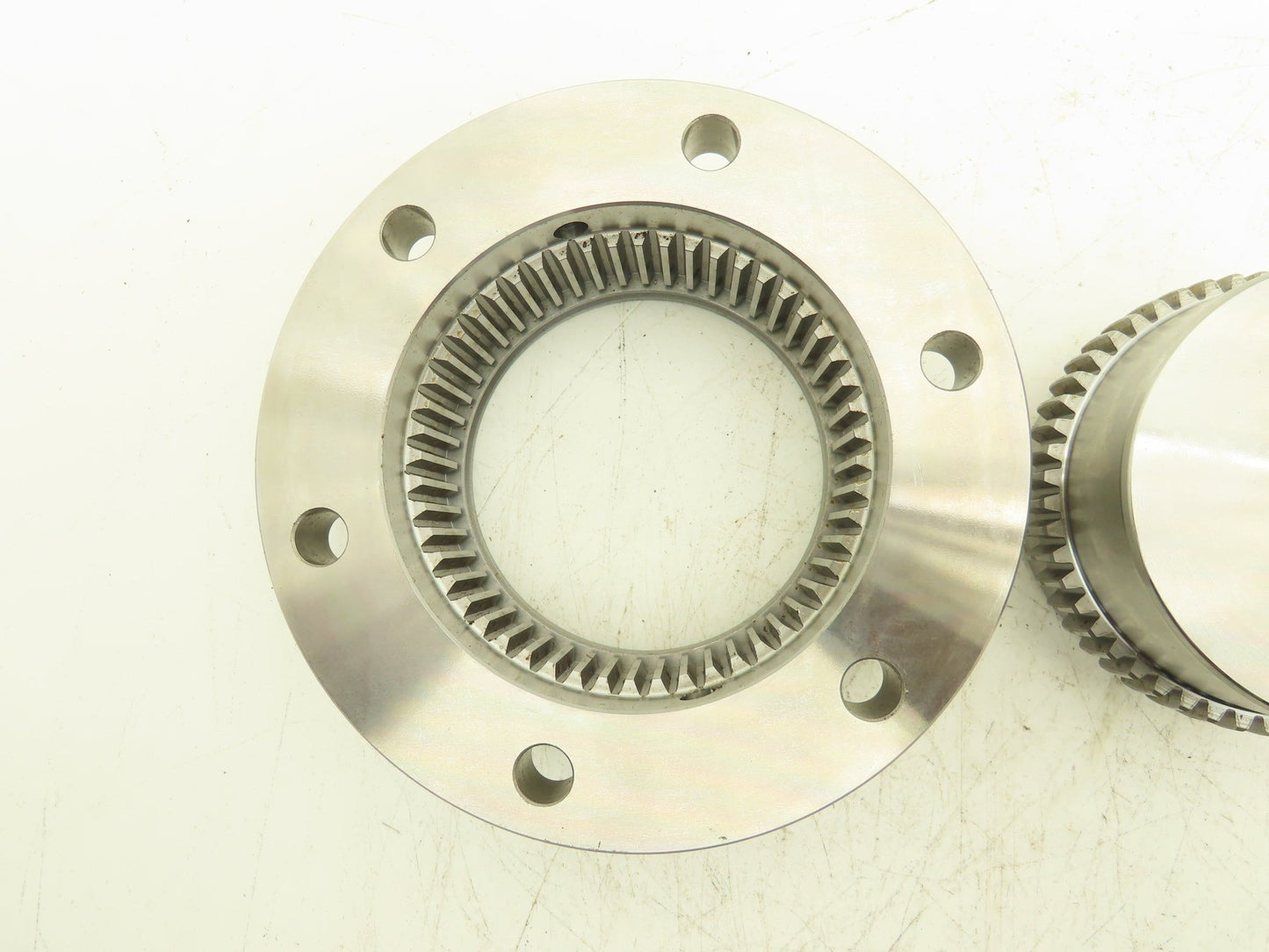 Ameridrives F-202 Gear Coupling 4" Hub & Sleeve Assy 7" Flange RSB Stock Bore