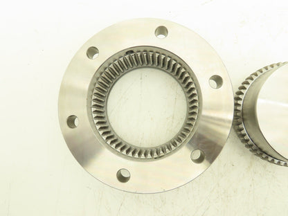 Ameridrives F-202 Gear Coupling 4" Hub & Sleeve Assy 7" Flange RSB Stock Bore