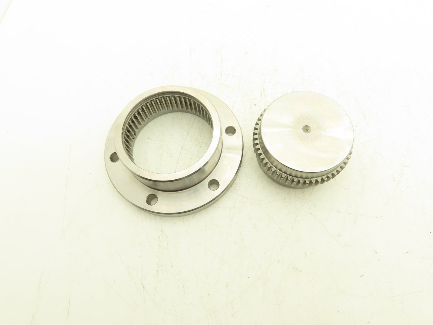 Ameridrives F-202 Gear Coupling 4" Hub & Sleeve Assy 7" Flange RSB Stock Bore