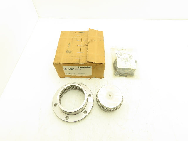 Ameridrives F-202 Gear Coupling 4" Hub & Sleeve Assy 7" Flange RSB Stock Bore