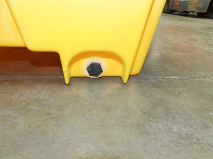 Enpac 5116-YE Spill Containment 4 Drum Platform 53x53" 6000lbs 40 Gal Lot of 4