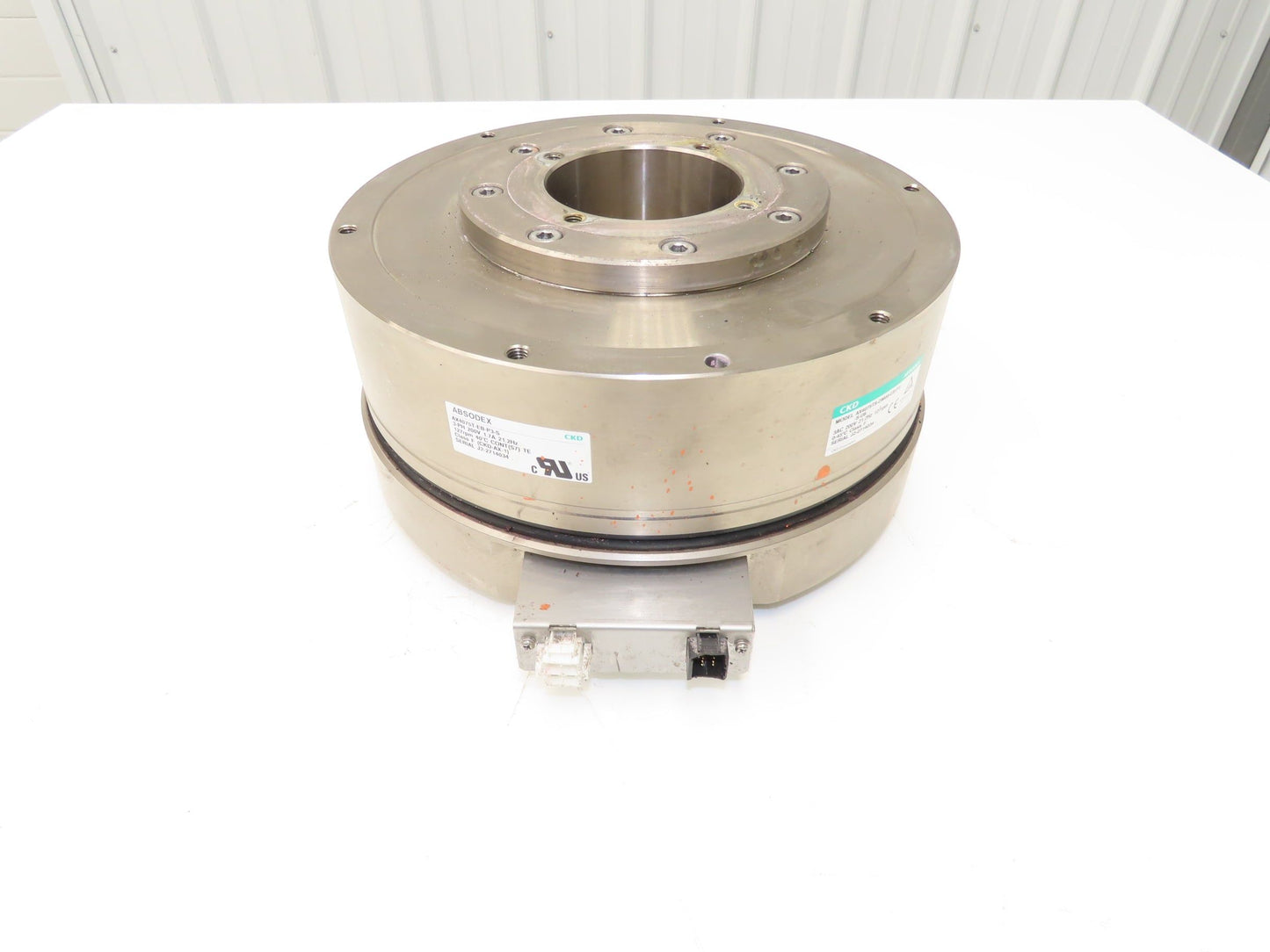 CKD Absodex Indexing Motor 127rpm 200v 3ph Absolute Position Encoder
