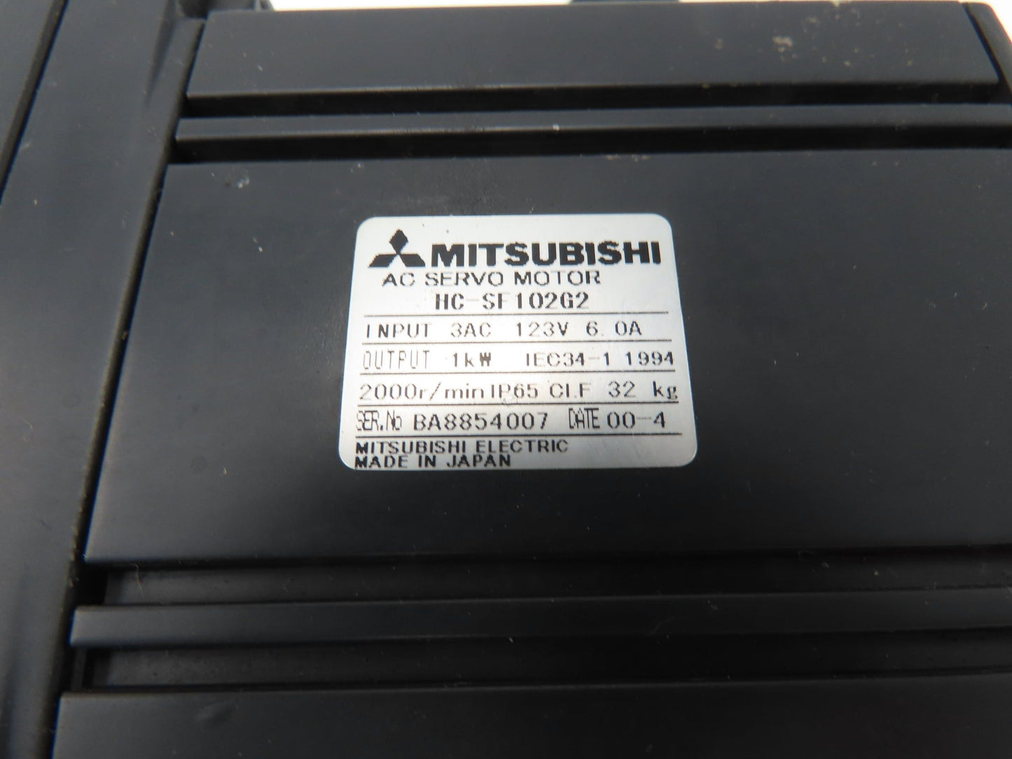 IMT Toyo Seimitsu BL3-29B-10MEGC Inline AC Servo Gearmotor 29:1 Ratio 1kW 69rpm