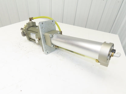 Parker Taiyo SMC PBE3-40 High Power Air-Oil Booster w/Pneumatic-Hyd Converter