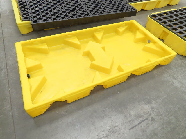 Eagle Spill Containment 2 Drum Platform 27x52" 30 Gal Lot of 6