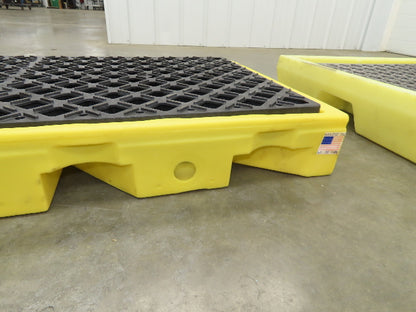 Eagle Spill Containment 2 Drum Platform 27x52" 30 Gal Lot of 6