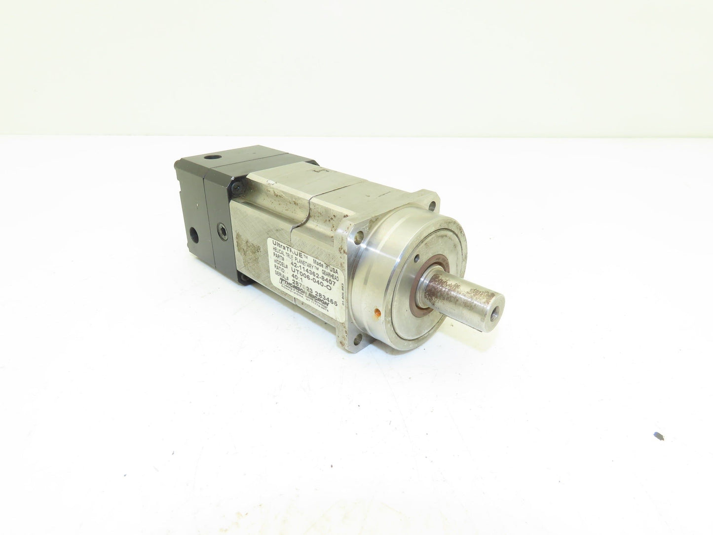 Thomson Micron UT006-040-O Inline Servo Planetary Gearbox 40:1 Reducer 43rpm