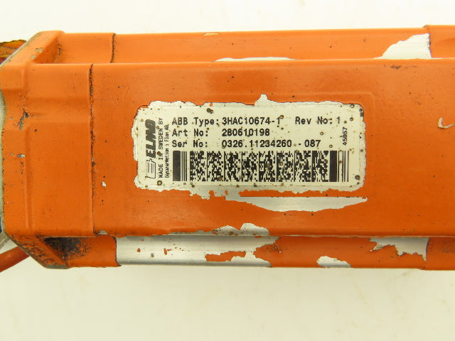 API Elmo ABB 3HAC10674-1 AC Servo Motor 18T Gear Tamagawa TS2640N141E172 Encoder
