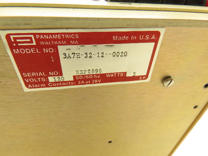 Panametrics System 3A Panel Mount Meter