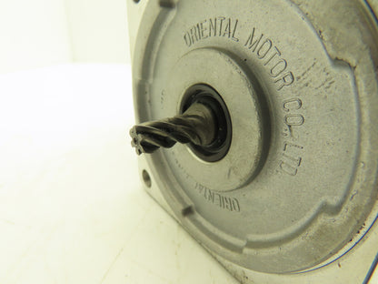 Oriental Motor E4927-M Induction Motor 60W 1450 RPM 115VAC 1PH Pinion Shaft