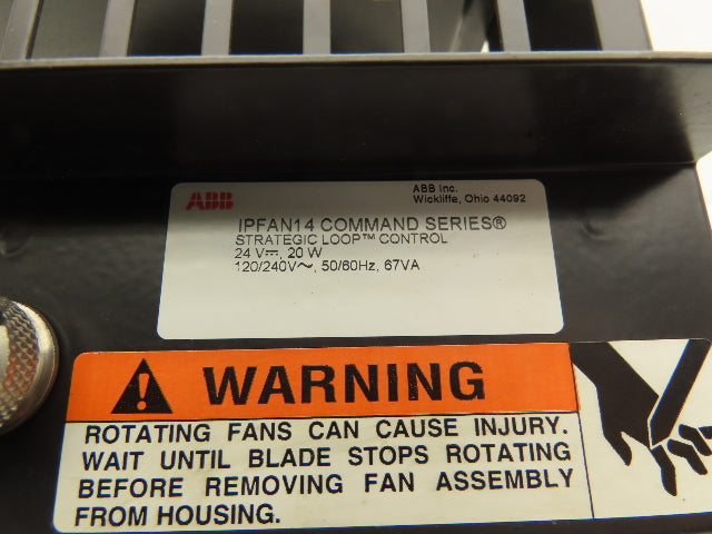 ABB IPFAN14 Fan Module 24V 20W Command Series