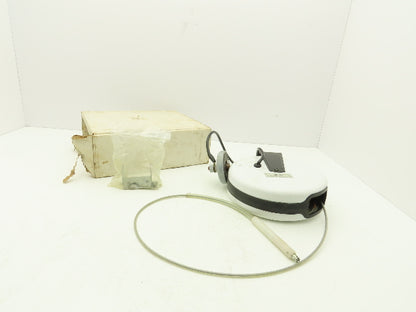 30' Welding Cable Reel Static Grounding Magnetic Stud Clamp 125V 800A