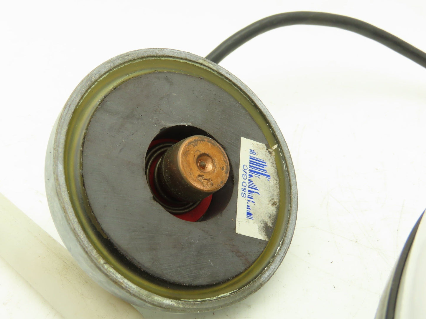 30' Welding Cable Reel Static Grounding Magnetic Stud Clamp 125V 800A