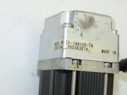 Shimpo Nidec M-Z1-IAA100-TA VRSF-15B-100 Inline Servo Gearmotor With Encoder