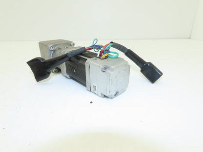 Shimpo Nidec M-Z1-IAA100-TA VRSF-15B-100 Inline Servo Gearmotor With Encoder