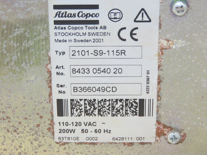 Atlas Copco 2101-S9-115R Tensor S9
