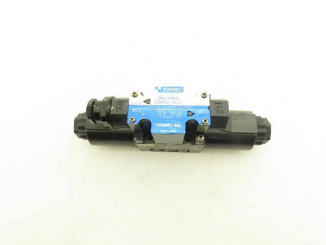 Tokimec DG4V32CMP7H752 Hydraulic Directional Control Solenoid Valve 4/3 24V