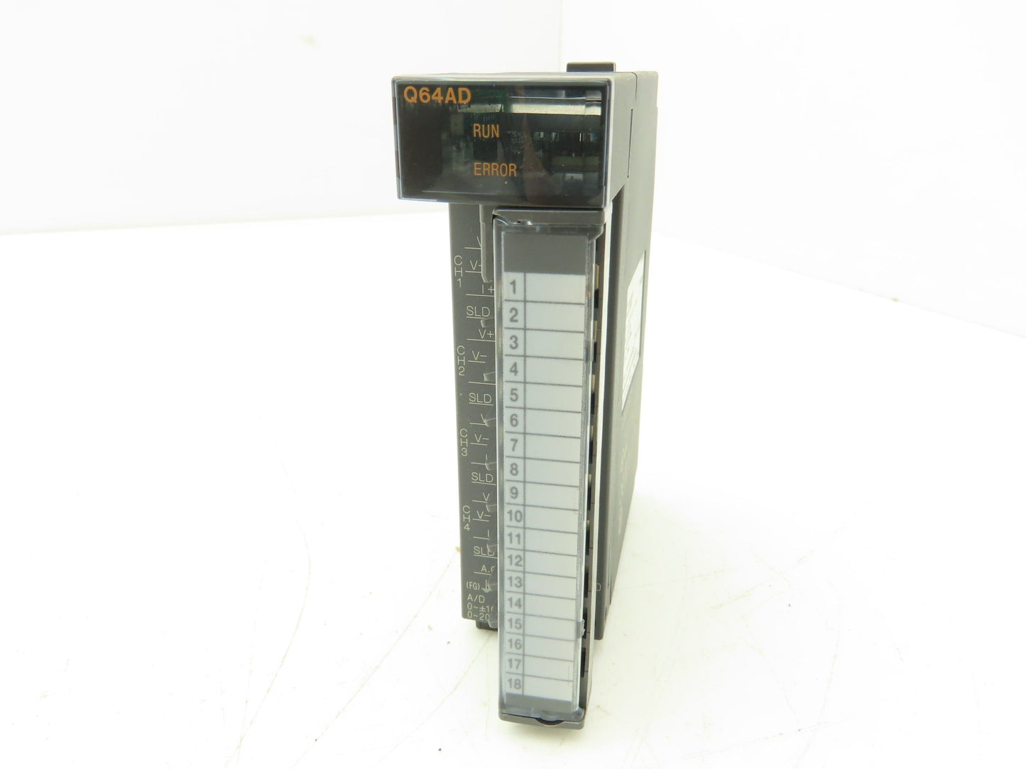 Mitsubishi Q64AD Melsec-Q A/D Converter Unit -10~10V 15VDC 30mA 5VDC 0.64A